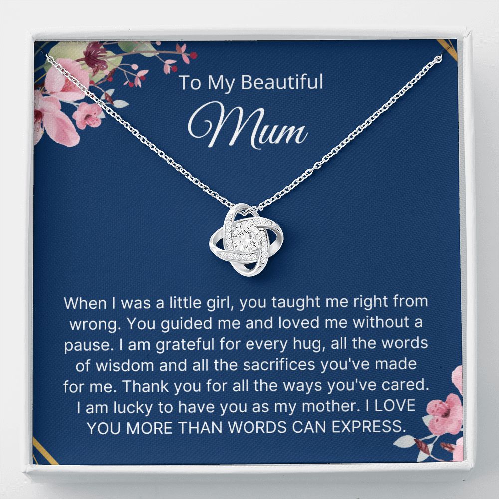 Thank You Mum - I Love You To The Moon and Back Necklace – Randall & Co  Jewellery